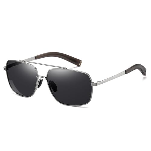 Lunettes de soleil pour hommes MUTYNE à monture métallique chic