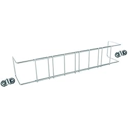 Macetero Barro Gris Sauvic Soporte Ventana Extensible de 70 a 100 cm. Gris