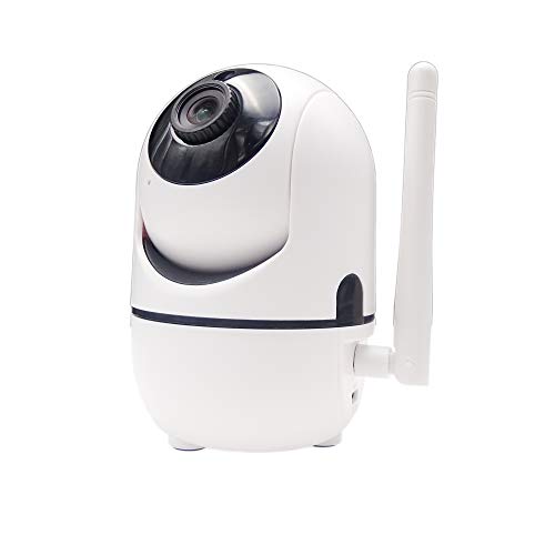 hosecurity 2MP 1080P H.265 WiFi Robot Pet Baby Camera, Two Way Communication, Night Vision, Support ONVIF to Connect NVR (Camera only)