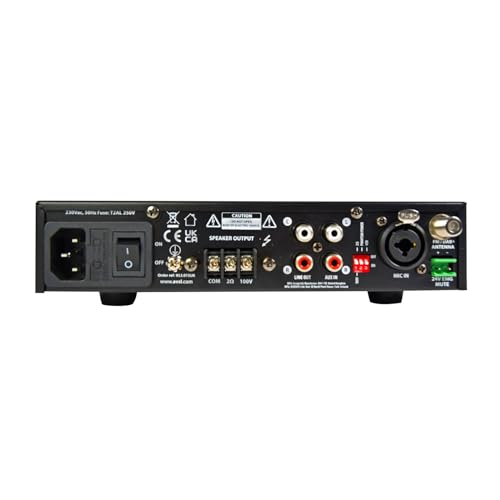 Amplificateur mixeur compact 100 V Adastra UX 240W Bluetooth DAB+