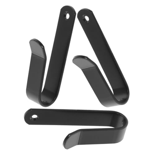 PartyKindom Skateboard Deck Hanger 3pcs Metal Wall Hooks Wall-mounted Surfboard Rack