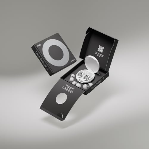 Image of Loop Switch 2 Adjustable Ear Plugs - 3 Noise Relief Modes For Ultimate Control | Flexible Noise Reduction Earplugs For Focus, Travel, Socializing, Festivals & More | 20-26 dB (SNR) Noise Reduction