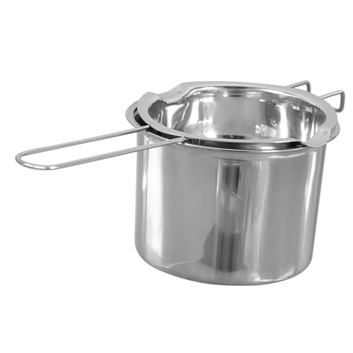 VINTORKY Baking Melt Pot Double Boiler Pot Stainless Steel Cheese Butter Chocolate Melting Bowl