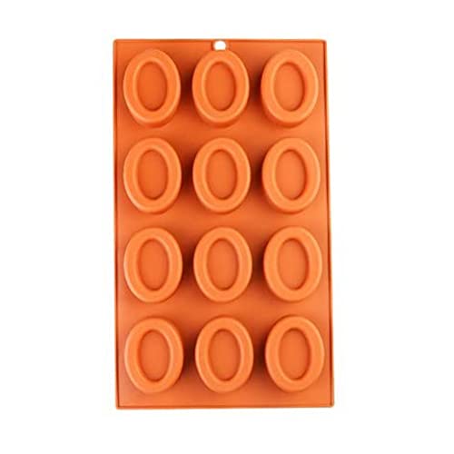 Selecto BakeSilicone Oval Shape 12 Cavity Doughnut Mould