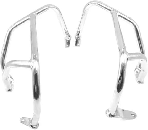 Barres de protection Goldwing 1800 en acier chromé argenté pour moto GL1800 F6C