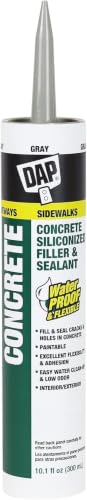 Image of DAP Concrete and Mortar Filler and Sealant, Gray,10.1 Oz (Pack of 12)