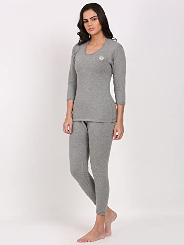 Image of Womens Thermal Gold Set (Upper+Lower)