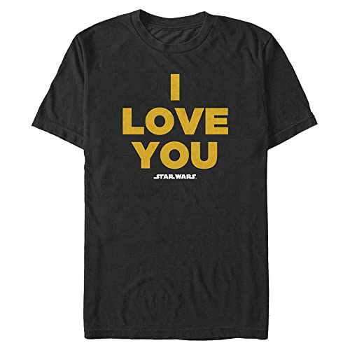 T-shirt Star Wars grande taille fini les hauts trop courts homme noir