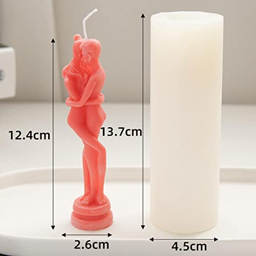 Kerzen Silikonform 3d Silikon Kerzenformen Zum Gießen, DIY Umarmungen Von Männern Und Frauen Kerzenform, Kerzen Gießform… – Bild 7