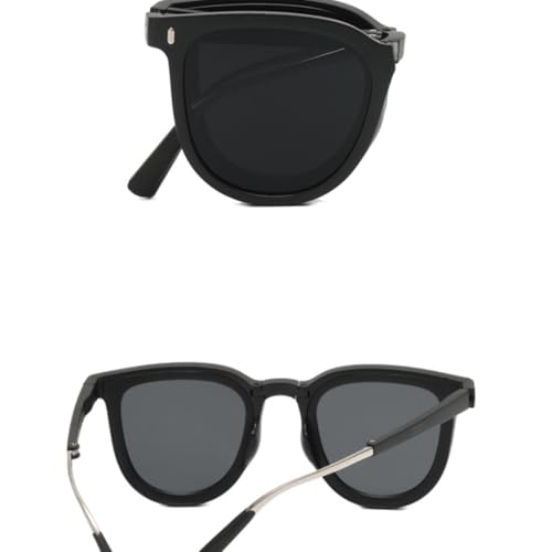 Lunettes de soleil pliables protection UV400 vintage pour l'extérieur