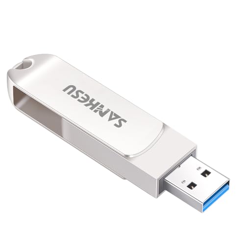 2TB USB C Flash Drive 3.0,Large-Capacity USB Drive USB...