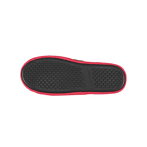 Image of FOCO Oklahoma Sooners NCAA Mens Team Logo Staycation Slippers