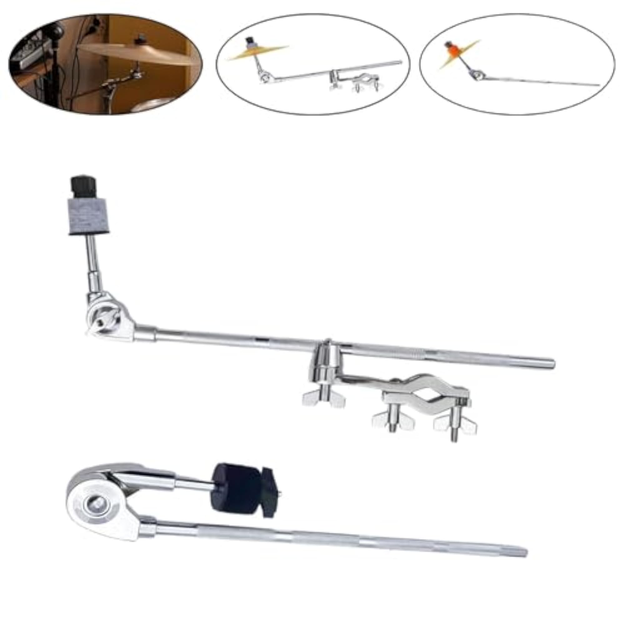 Metal Drum Extension Clamp for Percussion Instruments