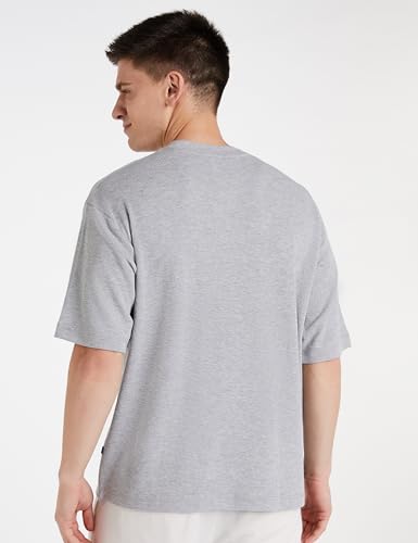 Image of Amazon Brand - Symbol Men's Cotton Blend Oversized Fit T-Shirt