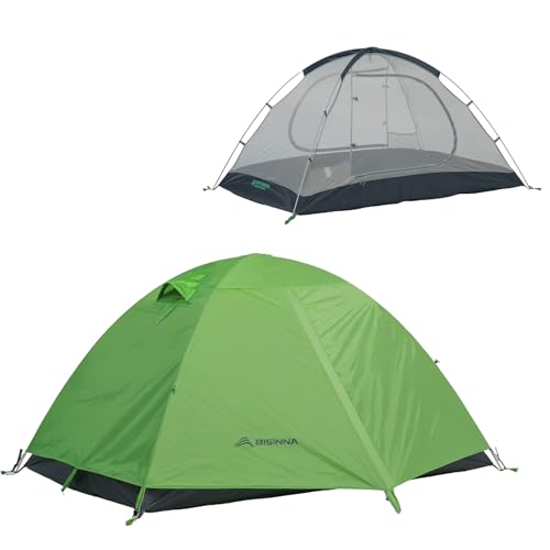 BISINNA Backpacking Tent 2 Person Lightweight Camping Tent Waterproof 3 Season with Aluminum Pole...