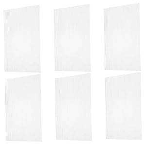 Hemobllo 6 Stück Edelstahl Lüftungsgitter 48R