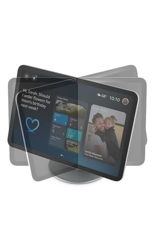 Amazon Adjustable Stand, Designed for Amazon Echo Show 8 & 11 (2025 releases, sold separately), Glacier White - image 6
