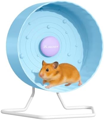 8.4" Silent Hamster Wheel, Non-Slip Track, Exercise, Release Stre...