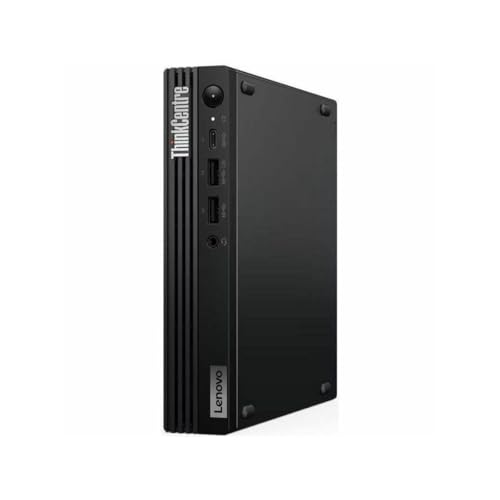 Image of Lenovo ThinkCentre M70q Gen 5 - Tiny Desktop - 14th-Generation Intel Core i5-14400T - 16 GB DDR5 - 256 GB NVMe SSD - UHD Graphics 730 - Wi-Fi 6E & Gigabit Ethernet - Windows 11 Pro - Raven Black