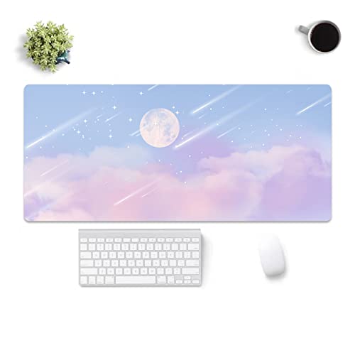 オフィス用品 570*330mm PUレザー デスクマット マウスマット PC机 学習机 パソコンマット マット カラー 大型 多機能 耐久性 両方の側が利用可能 リバーシブル 机マット マウスパッド オフィス 自宅用 パソコン マウスパッド 空の商品画像（Amazon）