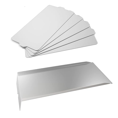 BAC-006 Drip Pan Heat Baffle & BAC-410 Drip Tray Liner Replacement Parts for Traeger 34 Series & Tex Elite, Traeger Pro 780 Pellet Smoker Grill, 32.5" x 15.75"
