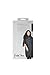 Betty Dain Guardian All-Purpose Cutting/Styling Cape, Lightweight Iridescent Nylon with Chemical Proof Panel, Snap Adjustable 22 Inch Neck Closure, Machine Washable, 54 x 62 x 22 Inch Back, Black