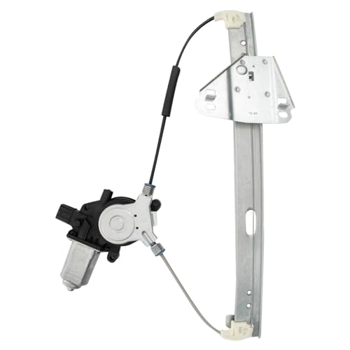Image of TRQ Rear Right Power Window Regulator & Motor Assembly Passenger Side Compatible with 2004-2005 Acura TSX