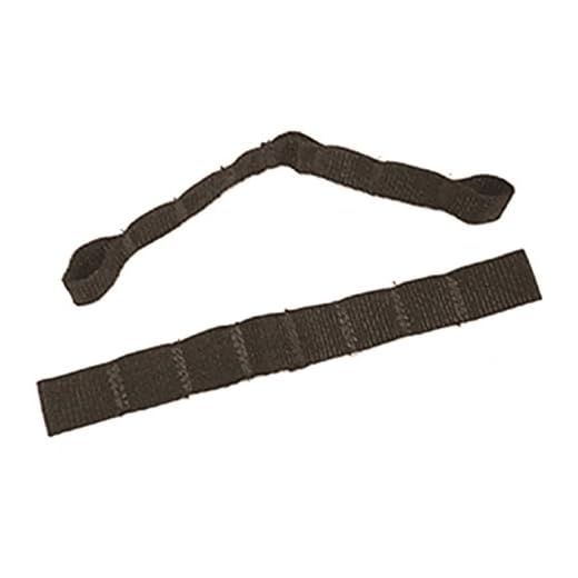 Rugged Ridge 12103.01 Adjustable Door Strap - Pair for 1955-2006 Jeep CJ, Wrangler YJ and TJ Models , Black