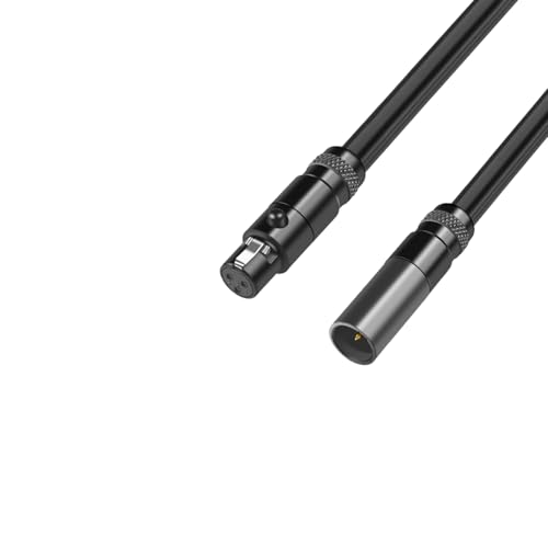 Cable De Micrófono MINI XLR Macho A Hembra Con Conectores XLR