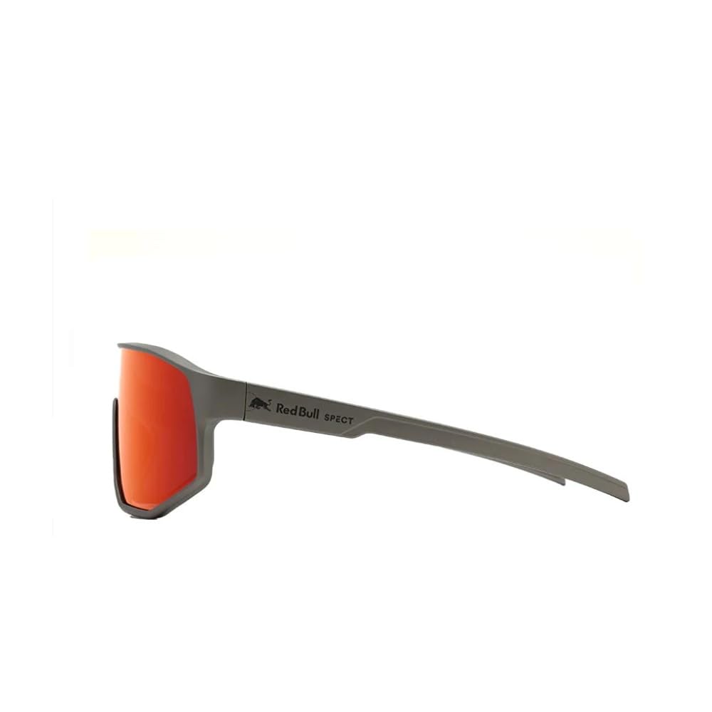 Red Bull Dash gafas de sol Bronce | Para caras estrechas con lente panorámica, protección UV y marco antideslizante de G850.
