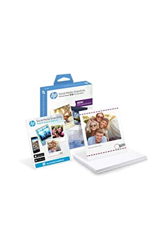 Hewlett Packard W2G60A   Papel fotográfico de tamaño 10x13, pack de 25 unidades