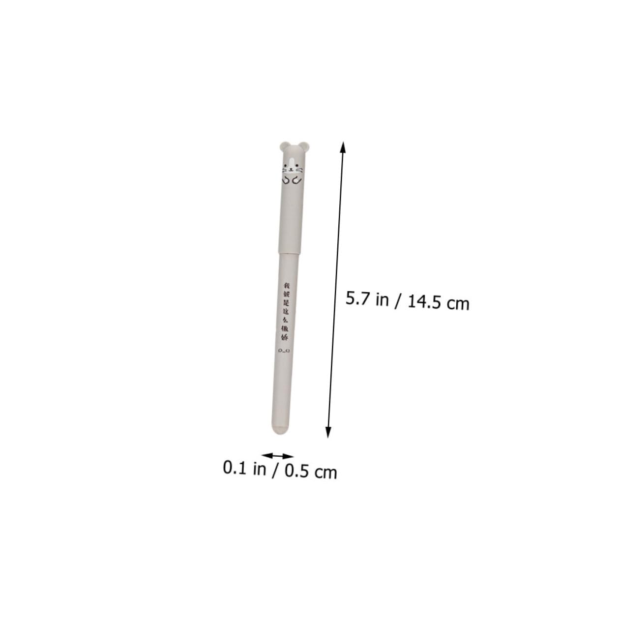 3 Set Penna a Sfera Cancellabile Penne Perni Penna Carina Evidenziatori Ricariche Asse Divertente Note Elementare Cartone Animato Inchiostro Multi Gel Mini Glitter Ultra Plastica