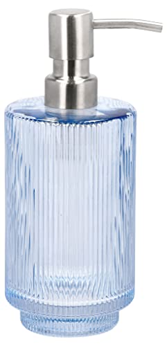 Södahl Clarity Distributeur de Savon, Distributeur à Pompe en Verre pour la Salle de Bain, Transparent, diam. 8 cm, Hauteur 19 cm, capacité 400 ML, Sky Blue Södahl Clarity Distributeur de Savon, Distributeur à Pompe en Verre pour la Salle de Bain, Transparent, diam. 8 cm, Hauteur 19 cm, capacité 400 ML, Sky Blue