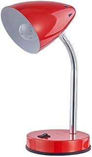 Innoteck DS-1044 Coloured Adjustable Flexi Desk Lamp, Metal, Grey