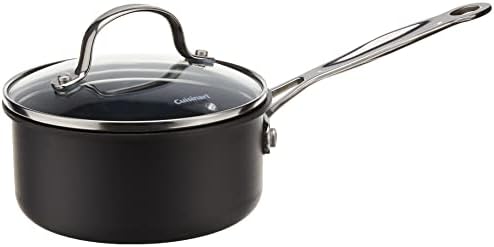 Cuisinart 619-14 Chef's Classic 1-Quart Nonstick-Hard-Anodized, Saucepan w/Cover
