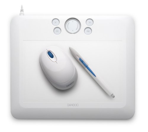 Amazon.co.jp: Wacom Bamboo Fun CTE-650/W0 : パソコン・周辺機器