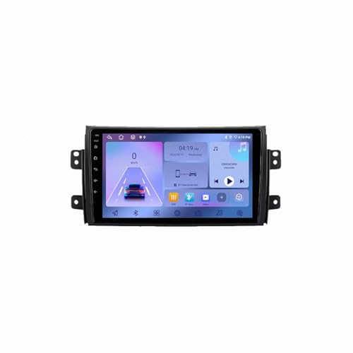 Radio de coche para Fiat Sedici con CarPlay, pantalla HD, Bluetooth y 32GB de memoria