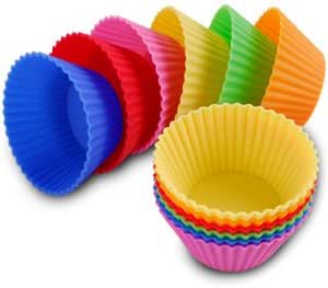 WunderCups® | set di stampi in silicone | 8 pezzi | viola