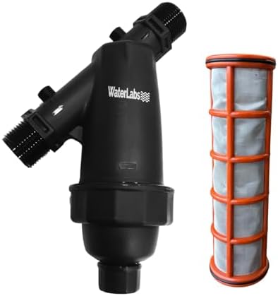 WaterLabs WL0925 Double Mesh Water Tank Filter | 37 Micron | SS 400 Grade Stainless Steel Mesh | UV Stabilized Material | 1 Year Warranty | Cleans Sand, Dirt & Sediments (1" Filter | 25MM)