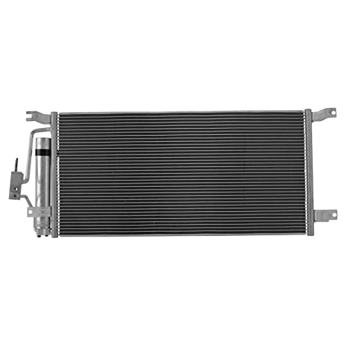 Image of TRQ A /C Condenser & Receiver Drier Assembly for 01-06 Buick Rendezvous 05-06 Terraza 01-05 Chevrolet Venture 05-06 Uplander 01-04 Oldsmobile Silhouette 01-06 Pontiac Aztek