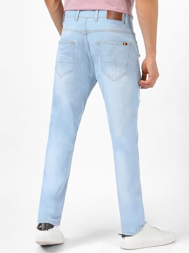 Image of Urbano Fashion Men's Slim Fit Mid Rise Jeans