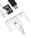 【Audio/chargement/transmission】 Le de adaptateur ecouteur pour iPhone dispose d'un port de chargement Lightning. par conséquent, le chargement et la lecture peuvent être effectués en même temps, fonction chargeur pour que vous n'ayez plus à vous soucier que le téléphone soit à court d'énergie pendant le processus de transfert. Vous pouvez également brancher les écouteurs 3.5 mm pour profiter des films ou des vidéos sur votre carte mémoire. c'est vraiment un très joli répartiteur.