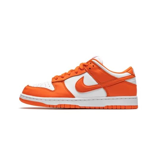 Nike Mens Dunk Low Retro CU1726 101 Syracuse - Size 9.5 Orange/White