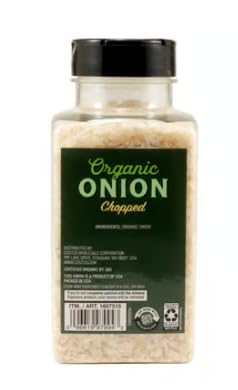 Miniatura 2 de Kirkland Signature - Cebolla picada seca orgánica, 11.3 onzas