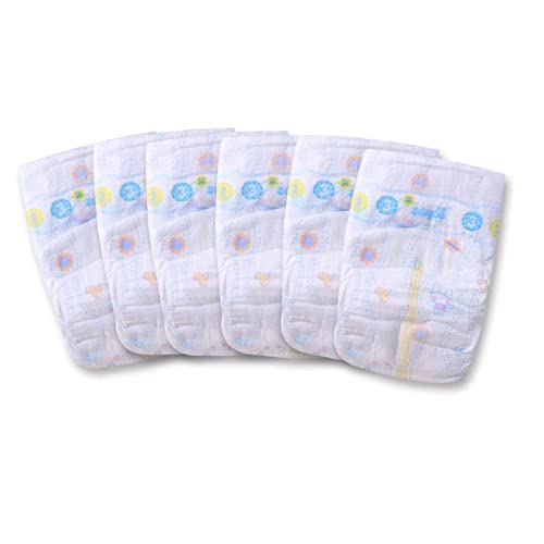 kgniess me Reborn Baby Dolls Diapers for 18-22 inch Newborn Reusable 6-Piece Pack Fit