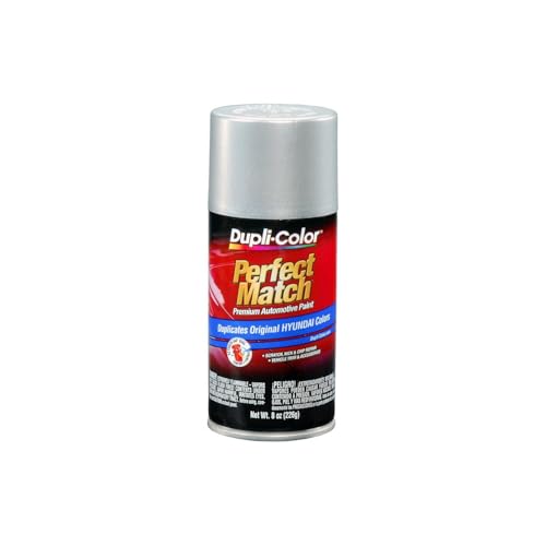 Image of Dupli-Color VHT BHY1800 Silver Metallic, Perfect Match Automotive Paint, Formulated to Match Hyundai, 8 FL OZ