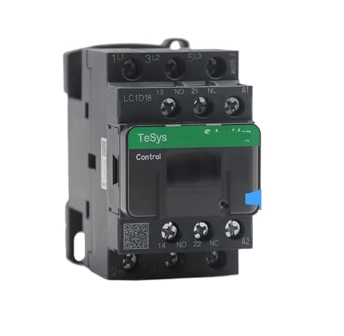 Contacteur TeSys LC1D18M7C bobine 220V AC relais de tension pour moteur et automatisme standard