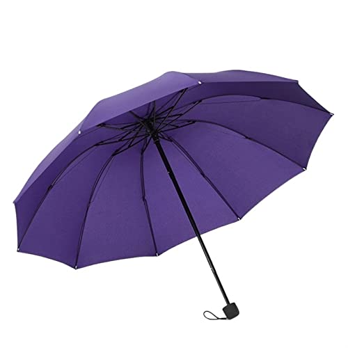 Paraguas portátil automático LYGSWDB plegable e impermeable cortavientos para viaje exterior