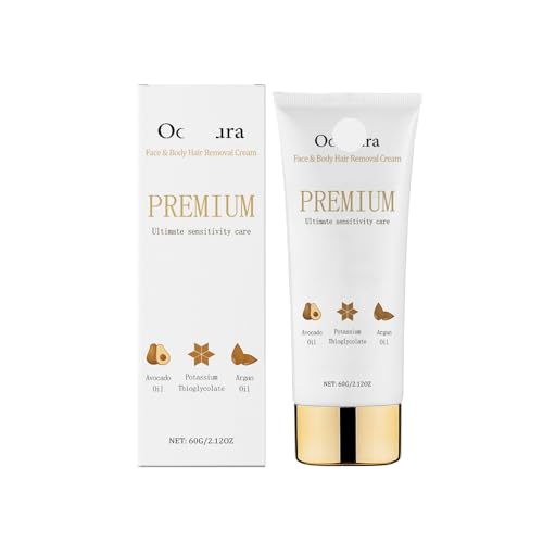 Crème dépilatoire douce pour le visage solution anti repousse dure peau lisse 3PCS