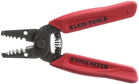 Klein Tools 11049 Wire Stripper / Cutter, Compact, Lightweight, Hardened Steel, Precision Ground, for Stranded Wires